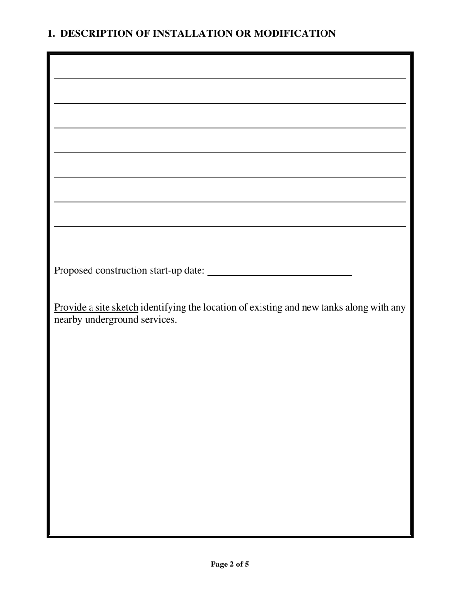 Schedule A Part I - Site Approval - New Brunswick, Canada, Page 2