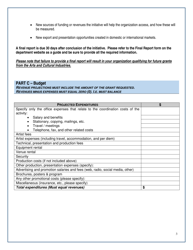 Strategic Initiatives Fund (Sif) Application Form - New Brunswick, Canada, Page 3