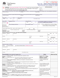 Form VSA529 Application for Change of Name - British Columbia, Canada, Page 5