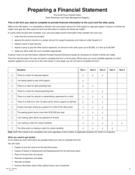 Document preview: Form D (PFA713) Financial Statement - British Columbia, Canada