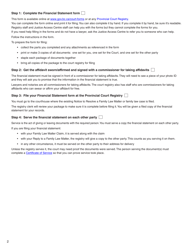 Form D (PFA713) Financial Statement - British Columbia, Canada, Page 2