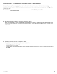 Form I (PFA718) Application for Case Management Order Without Notice or Appearance - British Columbia, Canada, Page 15