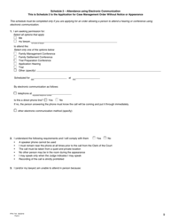 Form I (PFA718) Application for Case Management Order Without Notice or Appearance - British Columbia, Canada, Page 9