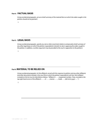 Form 67 Response to Petition - British Columbia, Canada, Page 2