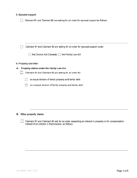 Form F1 Notice of Joint Family Claim - British Columbia, Canada, Page 10