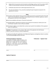 Application for Variance - Northwest Territories, Canada, Page 2