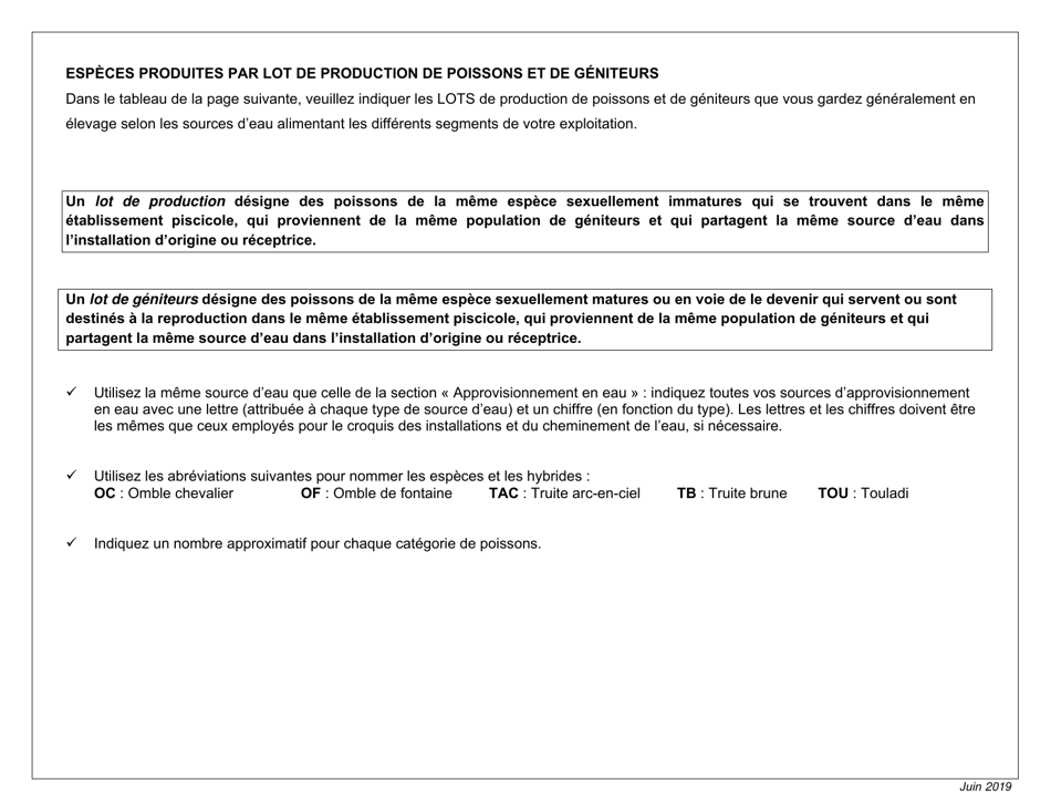 Description Generale De Lexploitation - Quebec, Canada (French), Page 3