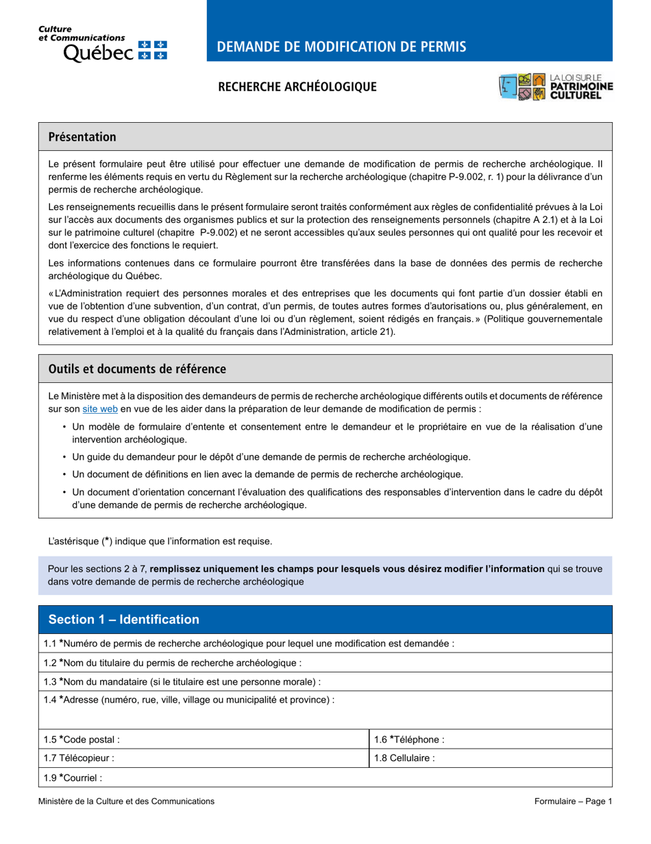 Demande Conjointe De Modification Des Mesures Accessoires