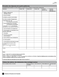 Forme F-0024 Pso-International Demande D&#039;aide Financiere - Quebec, Canada (French), Page 13