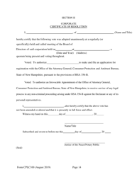 Form CPLC100 Comprehensive Registration Application - New Hampshire, Page 14