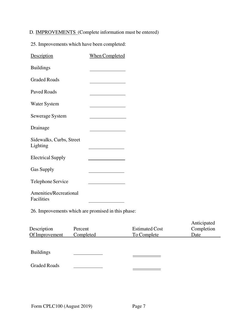 Form CPLC100 Comprehensive Registration Application - New Hampshire, Page 7
