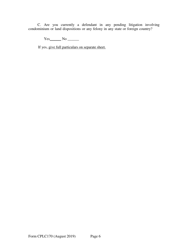Form CPLC170 Principal&#039;s Background Statement - New Hampshire, Page 6