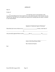 Form CPLC200 Annual Report for Condominium - New Hampshire, Page 10