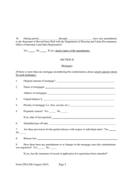 Form CPLC200 Annual Report for Condominium - New Hampshire, Page 5