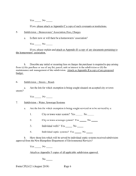 Form CPLS121 Application for 25 Unit Exemption - New Hampshire, Page 6
