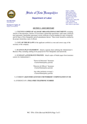 Form WC-TPA-COA Application for Certificate of Authority - New Hampshire, Page 3