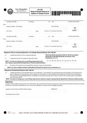 Form CD-100 Meals and Rentals Request to Update or Change License - New Hampshire, Page 2