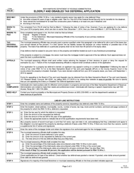 Form PA-30 Elderly and Disabled Tax Deferral Application - New Hampshire, Page 3