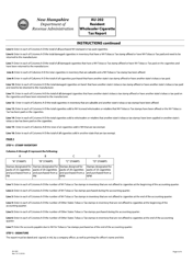 Form AU-202 Resident Wholesaler Cigarette Tax Report - New Hampshire, Page 6