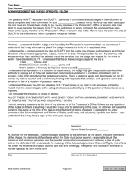 Form NHJB-2334-SE Acknowledgment and Waiver of Rights - Felony - New Hampshire, Page 2