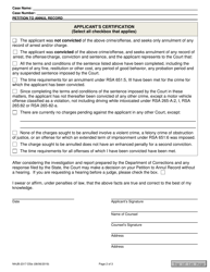 Form NHJB-2317-DSE Petition to Annul Record: Offenses Resolved Prior to 01/01/2019 - New Hampshire, Page 2