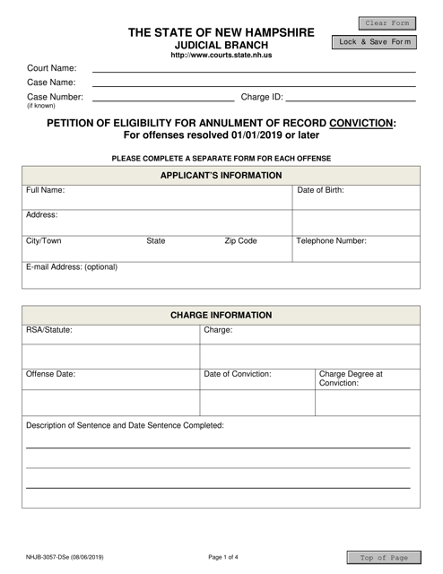 Form NHJB-3057-DSE - Fill Out, Sign Online and Download Fillable PDF ...