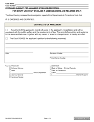 Form NHJB-3057-DSE Petition of Eligibility for Annulment of Record Conviction: for Offenses Resolved 01/01/2019 or Later - New Hampshire, Page 4