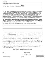 Form NHJB-2026-DSE Petition for Limited Driving Privileges - New Hampshire, Page 3