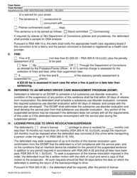 Form NHJB-2794-SE Aggravated Dwi Sentencing Order -felony - New Hampshire, Page 2