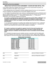 Form NHJB-2052-F Mediation Participation Agreement - New Hampshire, Page 2