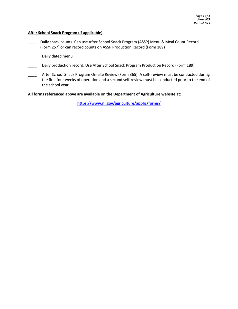 Form 73 Rcci Administrative Review (Ar) Checklist  Guidance - New Jersey, Page 4