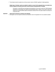 Instructions for Application Form for Permit(S)/Authorization(S) - New Jersey, Page 2