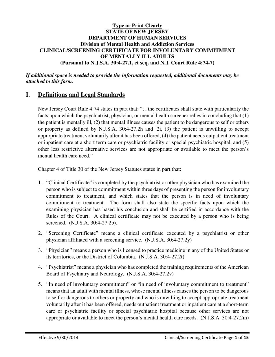 new-jersey-clinical-screening-certificate-for-involuntary-commitment-of