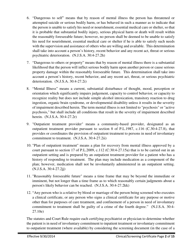 Clinical/Screening Certificate for Involuntary Commitment of Mentally Ill Adults - New Jersey, Page 2