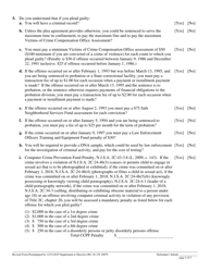 Form 10079 Plea Form - New Jersey, Page 2