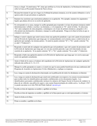 Form 10500 Civil Case Information Statement - New Jersey (English/Spanish), Page 2