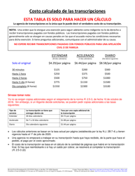 Form 10504 Court Transcript Request - New Jersey (English/Spanish), Page 4