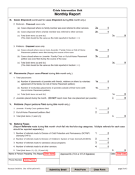 Form 10750 Fciu Monthly Report Form - New Jersey, Page 2
