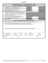 Form 10788 Appendix IX-C Child Support Guidelines - Sole Parenting Worksheet - New Jersey, Page 2