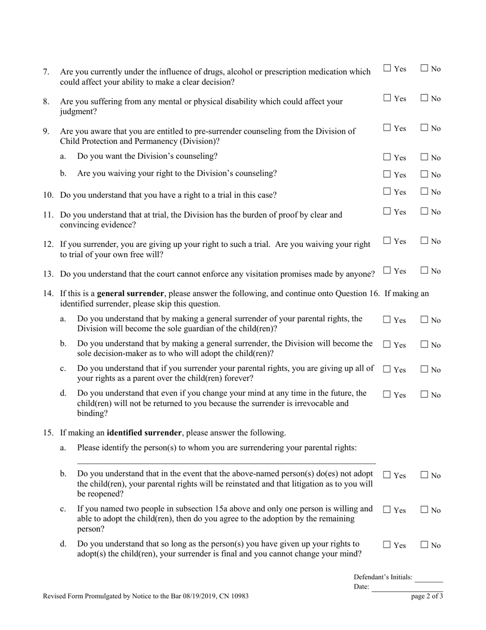 Form 10983 - Fill Out, Sign Online and Download Printable PDF, New ...