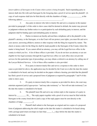 Form 11215 Order to Show Cause Probate Part Action - New Jersey, Page 2