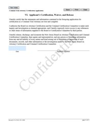 Form 11990 Criminal Trial Attorney Certification Application - New Jersey, Page 12