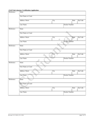 Form 11991 Civil Trial Attorney Certification Application - New Jersey, Page 3