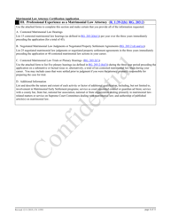 Form 11993 Matrimonial Law Attorney Certification Application - New Jersey, Page 4