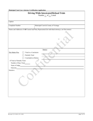 Form 11992 Municipal Court Law Attorney Certification Application - New Jersey, Page 5