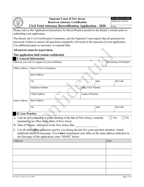 Form 11997 2020 Printable Pdf