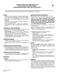 Document preview: Form EHS-23 Application for Lead Permit Supervisor, Housing and Public Buildings - New Jersey