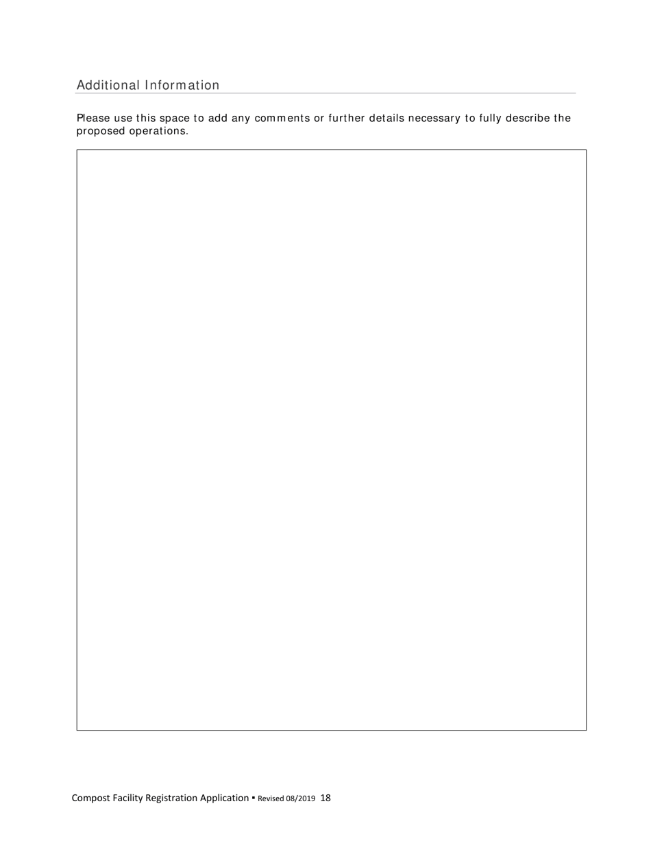 Compost Facility Registration Application - New Mexico, Page 20