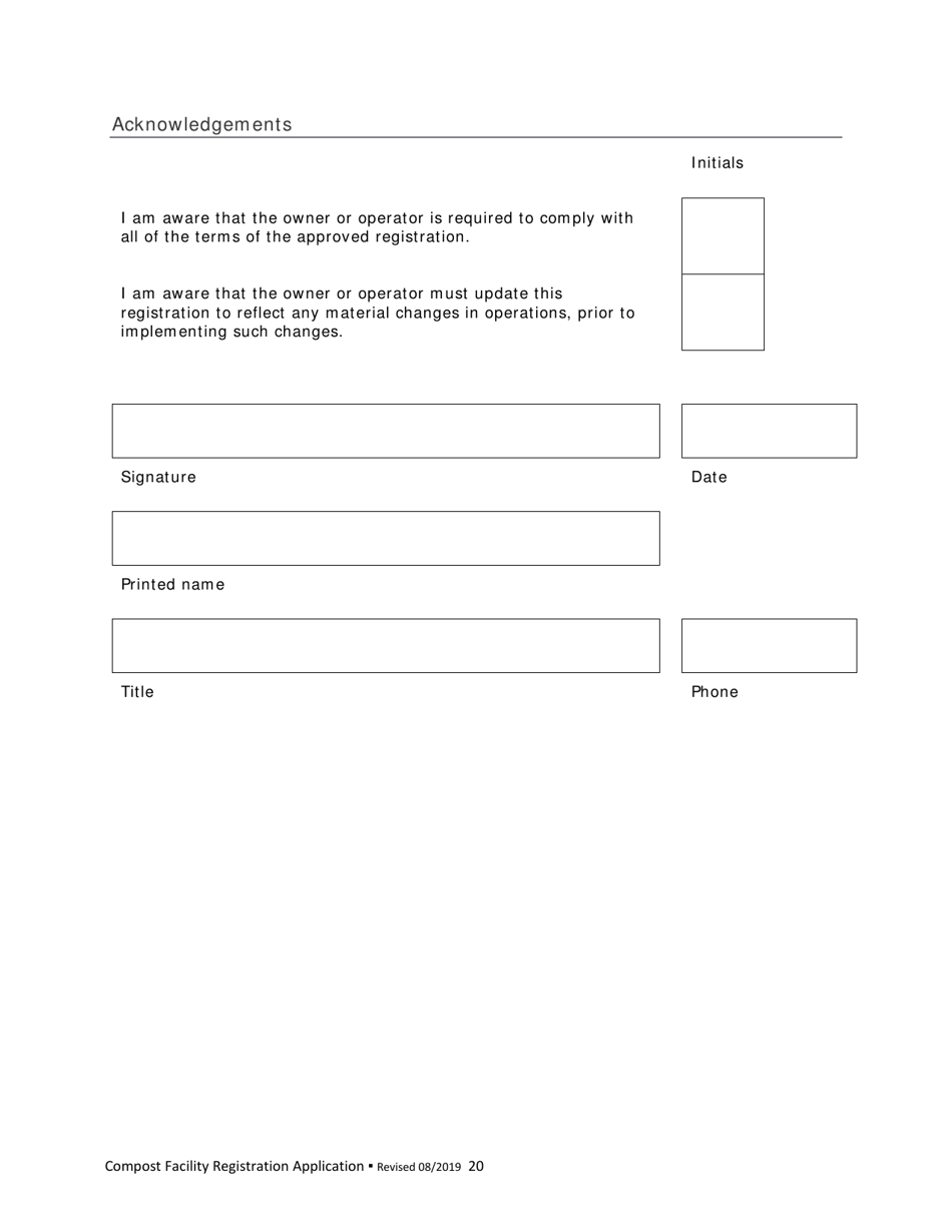 Compost Facility Registration Application - New Mexico, Page 22