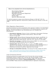 Compost Facility Registration Application - New Mexico, Page 2